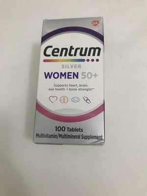 Centrum Silver Women s Plus Vitamin 100 Tablets