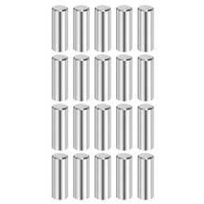 20 Pcs 8 mm x 20 mm Dowel Pins 316L Stainless Steel Shelf Support Peg Pin