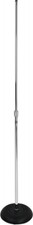 Atlas Sound MS-10C Round Base Mic Stand - Chrome