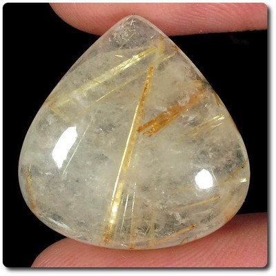 Quarz-Rutil Mineralien & Edelsteine 23,00 Cts Brasilien
