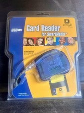 Lexar Media SmartMedia USB Card Reader New Sealed Works On All Computers w. USB