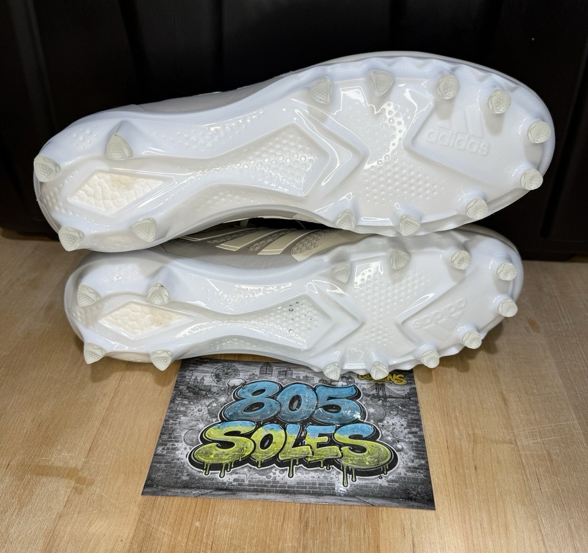 Adidas Ultraboost Football Cleats Grey White Granite JP7409 