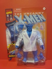 Marvel Legends Beast Uncanny X-Men Retro Card Lab Coat Action Figure Sealed New