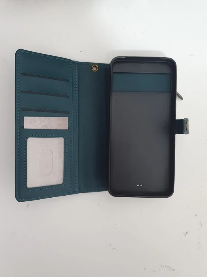 Google Pixel 8 Pro Leather Wallet Case Detachable - Image 3 of 4