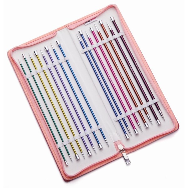 Nadelset Zing Set Deluxe Stricknadeln Einseitig Einspitz HäKeln KnitPro 47428-image