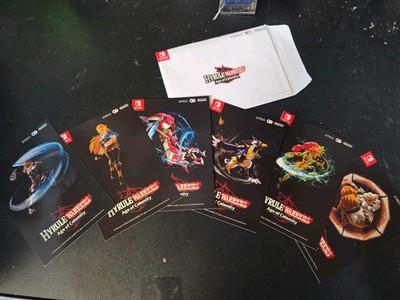Hyrule Warriors Age Of Calamity Official Preorder Cards