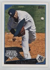 2009 Topps New York Yankees World Series Champions CC Sabathia #NYY1 HOF 6k2