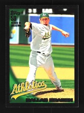 Dallas Braden Oakland Athletics 2010 Topps Black #417 SN /59