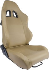 Jegs Gs-1 High Back Sport Seat Driver Or Passenger Side Beige