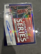 2020-21 Donruss Optic Dominique Wilkins Purple Auto #SS-DWL Signature Series