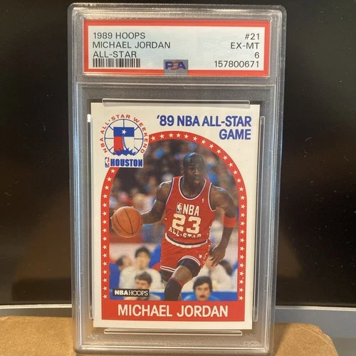 1989-90 Fleer Michael Jordan #21 PSA 6