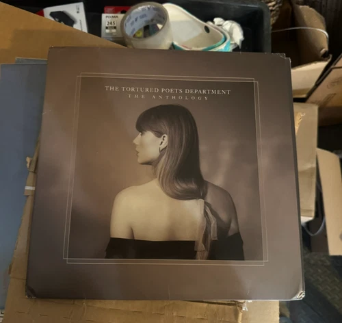 Taylor Swift The Tortured Poets Department The Anthology Vinyl 4 LP COVER WEAR