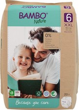Bambo Nature Bambo Nature Eco-Nappy Size 6 - 20 Nappies 0.54 per nappy