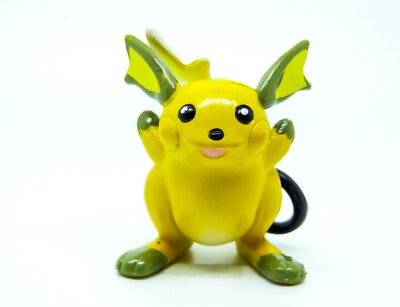 Pokemon Vintage Tomy Figuren Gen 1 Rare C.G.T.S.J #026 Raichu 9 Electric Type
