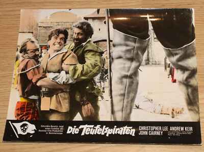 DIE TEUFELSPIRATEN-1 Karton AHF -1963- Christopher Lee, John Cairney