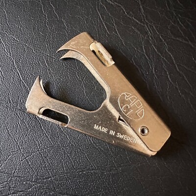 VINTAGE RAPID C1 METAL CLASSIC STAPLE REMOVER MADE IN SWEDEN