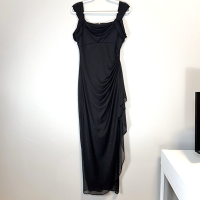 green emerald velvet dress Alex Evenings 8138066