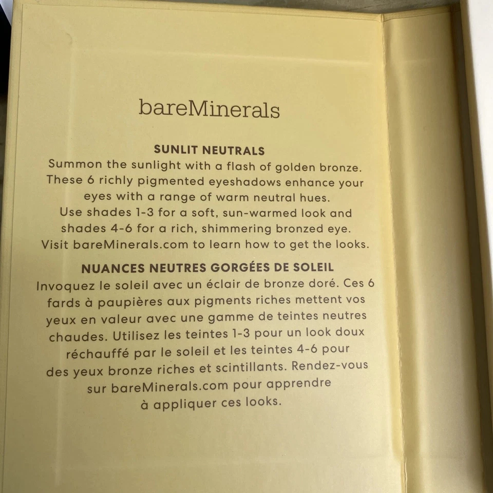 BareMinerals ~ Mineralist Eyeshadow Palette ~ Sunlit ~ NIB ~ Fast Shipping!!! - Image 3 of 4