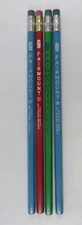 Vintage Lot of 4 FAIRMOUNT NO. 2 Wooden Pencils Empire Pencil Co. Unsharpened