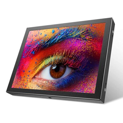 Eyoyo 8in Metal Housing Monitor Car Rear View TFT LCD Screen HDMI/VGA/AV Display