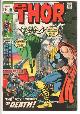 Thor #189 Hela Appearance 1971 FN(+)
