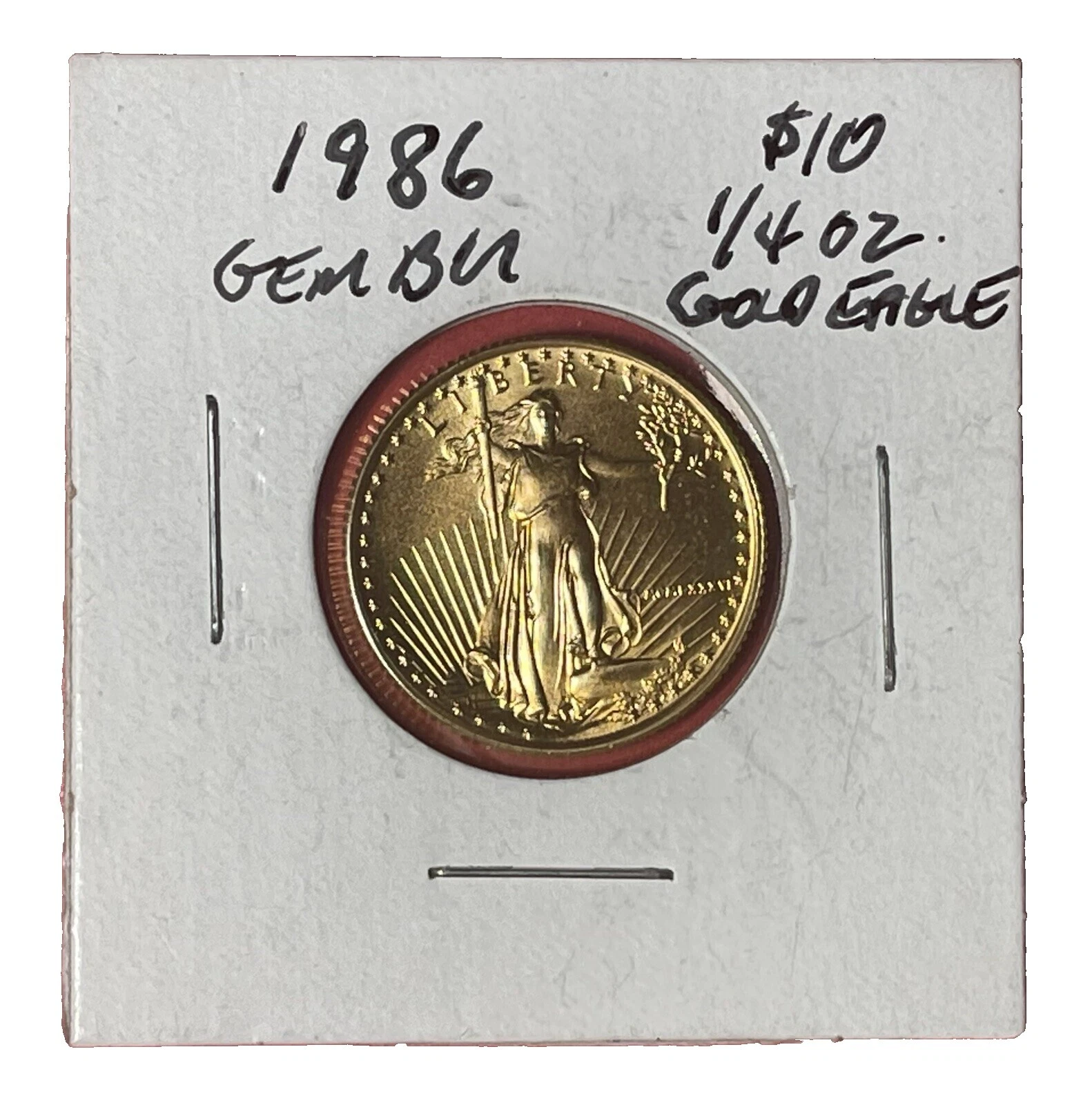 1986 Ungraded Gold Bullion Coins