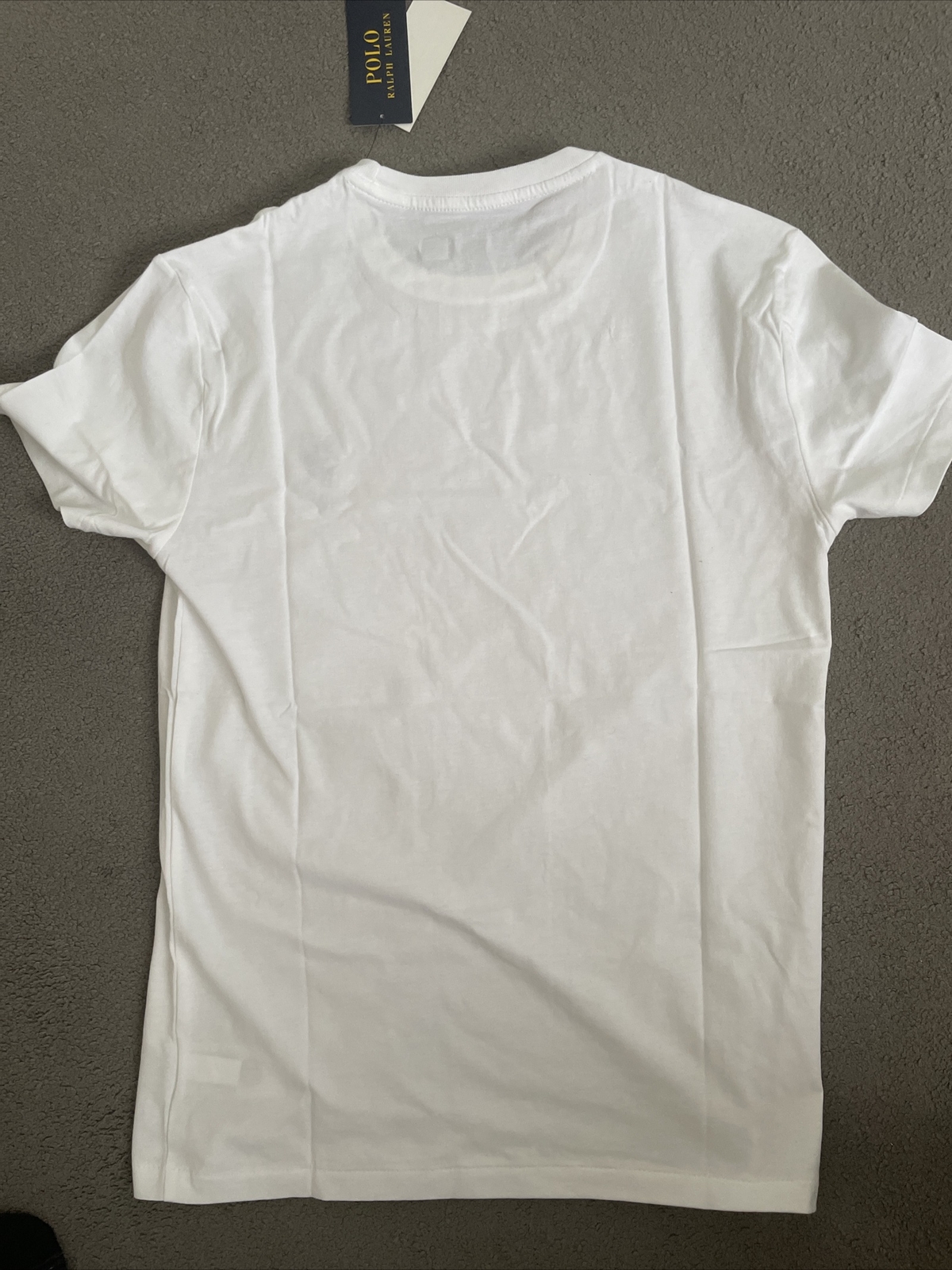 PONY T shirt uomo Ralph Lauren manica corta (VENDITA AL DETTAGLIO £55)