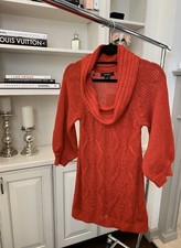 Arden B Sweater Dress Red Size S 