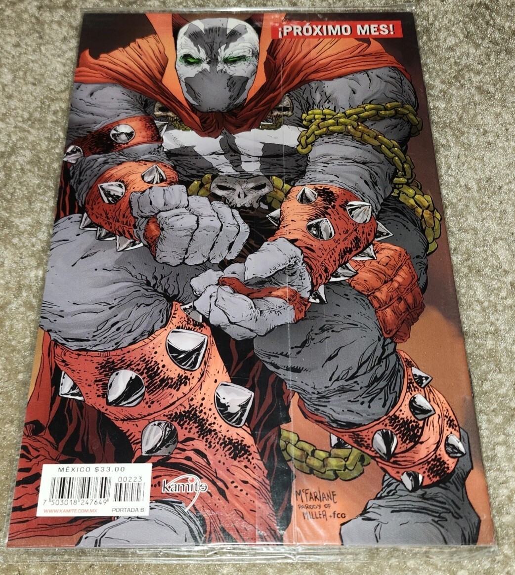 Rare Spawn 223 NM MX Sketch Walking Dead 1 Homage Todd McFarlane