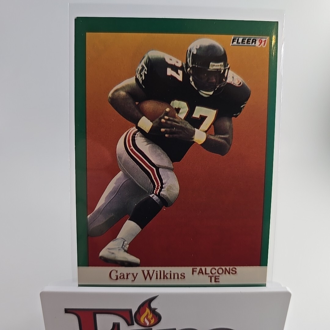 1991 Fleer - #211 Gary Wilkins (RC) Atlanta Falcons 