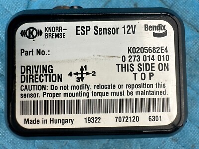 Peterbilt 579 Bendix ESP Sensor K0205682E4 2020 OEM | eBay