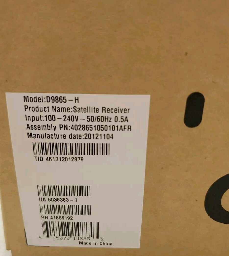Yahoo!オークション 【米軍放出品】衛星受信機 1台 Cisco D9865-H