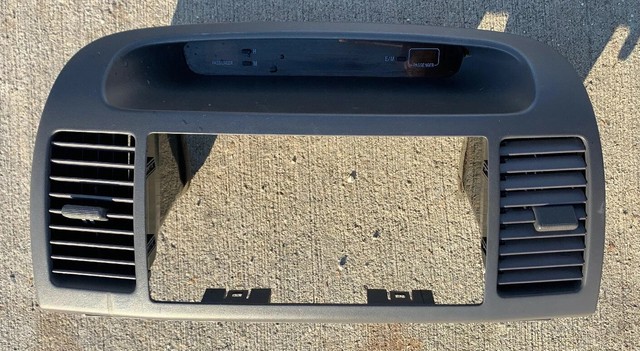 2002 - 2006 TOYOTA CAMRY DASH RADIO BEZEL TRIM & AIR VENTS GREY OEM | eBay