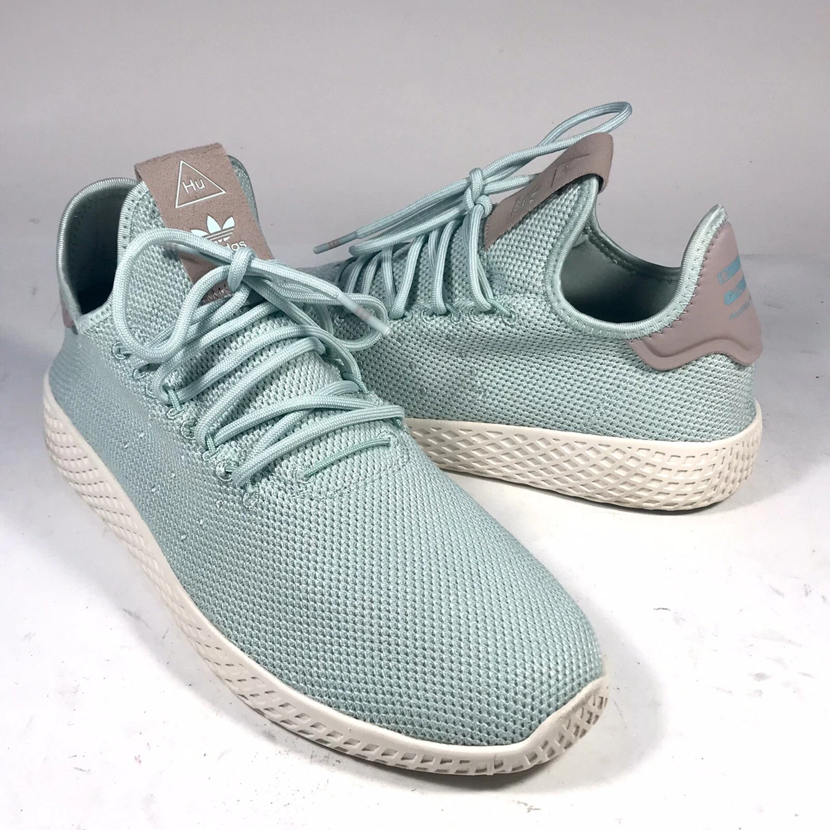 Adidas Tennis HU Ash Pharrell Williams Sneakers Womens Size 9.5 | eBay