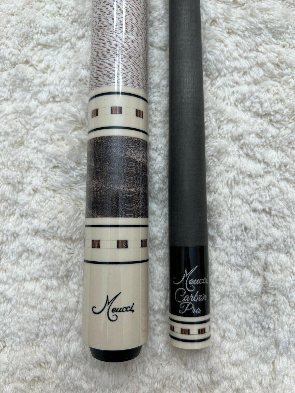 IN STOCK, Meucci Cue 97-12 Pool Cue w/ Carbon Pro Shaft, FREE HARD CASE,  9712