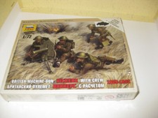 Mint in box British Machine-Gn with Crew 1939-1943 from WW 2 by Zvezda in 1/72