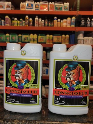 Advanced Nutrients 1 Liter Base Combo - Connoisseur Grow A & Connoisseur Grow B