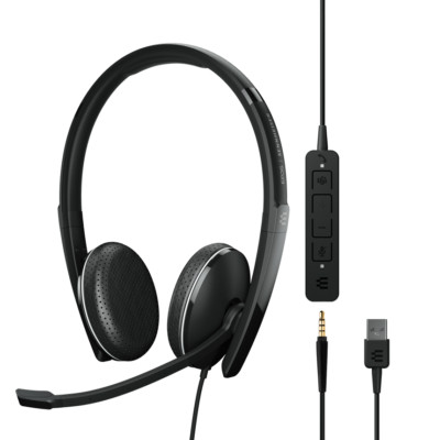 Epos Adapt 165t USB II Verkabelt,Doppelseitig Headset - 3.5mm Jack /