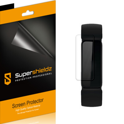 6X Supershieldz Clear Full Coverage Screen Protector for Fitbit Inspire 2