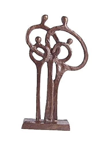 Love Art esculturas de metal