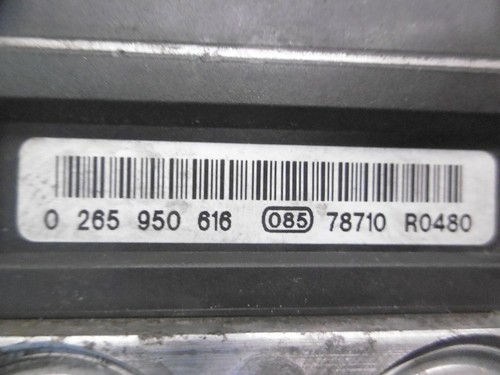 Qashqai 0265950616 0265235295 47660JD01B Nissan ABS Blocco Idraulico Centralina - Picture 3 of 5