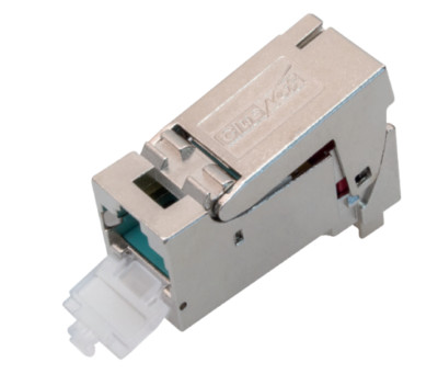 24 St Cat.6A RJ45 Keystone 10GBIT, zertifiziert bis 1500MHz, ClueNet, TOP in OVP