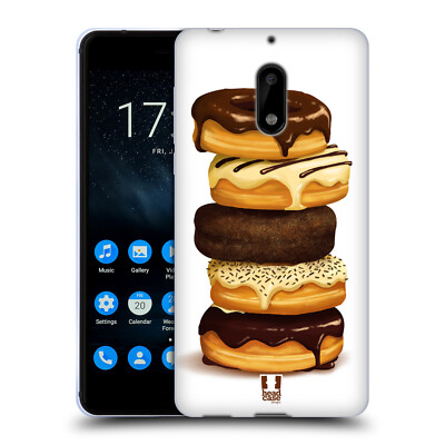 HEAD CASE DESIGNS DOUGHNUTS SOFT GEL CASE FOR NOKIA PHONES 1