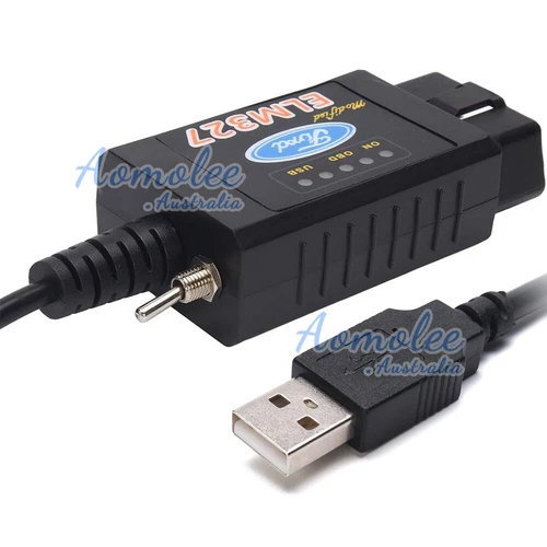 ELM327 USB OBD2 Modified For Ford MS-CAN HS-CAN Mazda Diagnostic Forscan - Picture 7 of 9