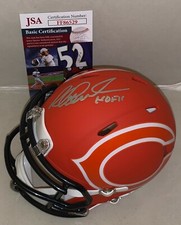 Richard Dent signed Chicago Bears AMP Speed mini helmet Proof autographed JSA