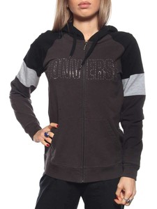 converse grigie felpa