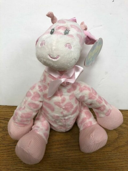pink giraffe teddy