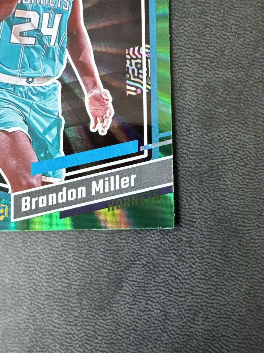 その他 NBA DONRUSS OPTIC RC BRANDON MILLER AQUA 2023/24 Donruss Optic BRANDON MILLER RC Aqua Hholo 82/249