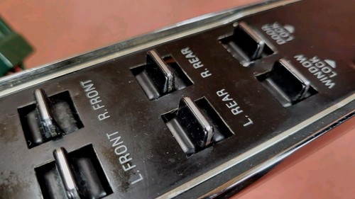 1985 1986 1987 Lincoln Continental Master Driver Power Window Mirror Switch OEM - Picture 10 of 20