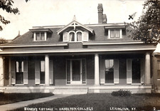 RPPC Lexington KY Hamilton College Seniors Cottage Real Photo Postcard Kentucky